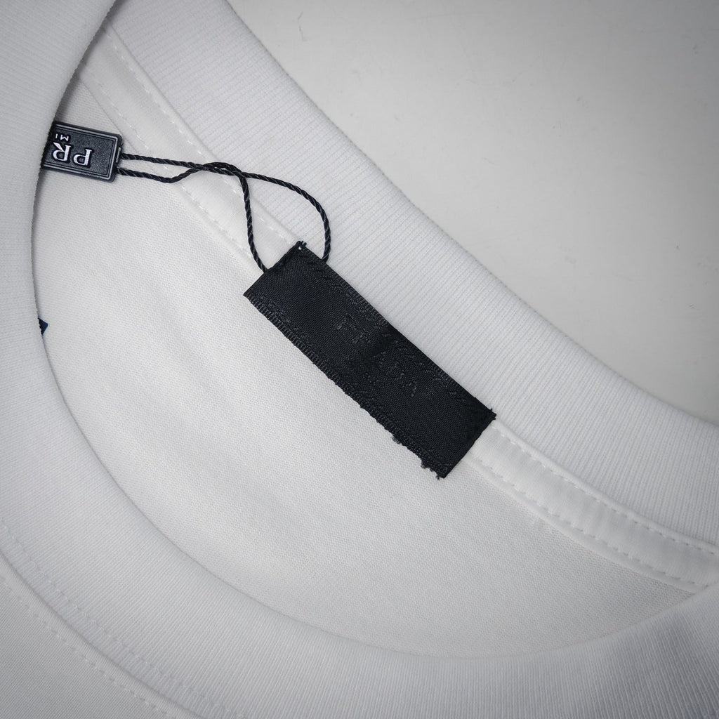 Pra 25ss embroidered t-shirt