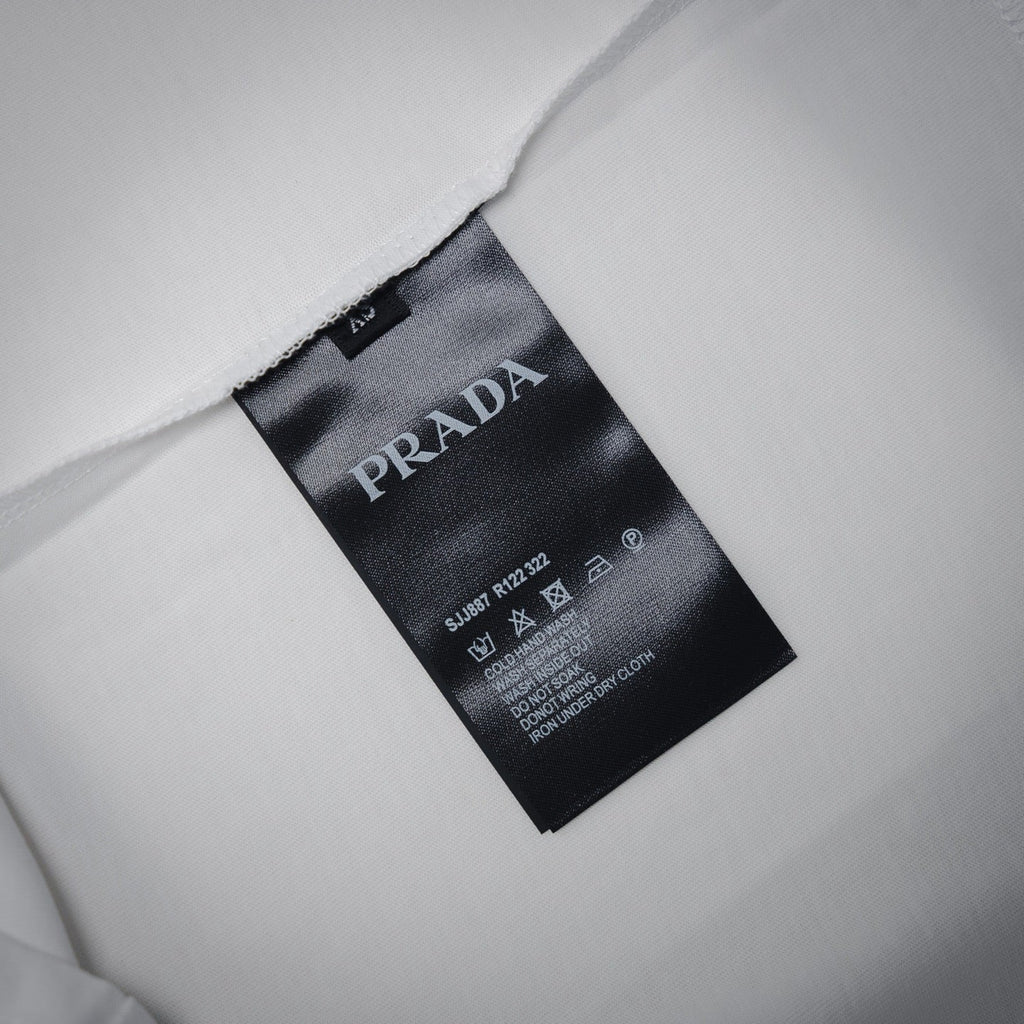 Pra 25ss embroidered t-shirt