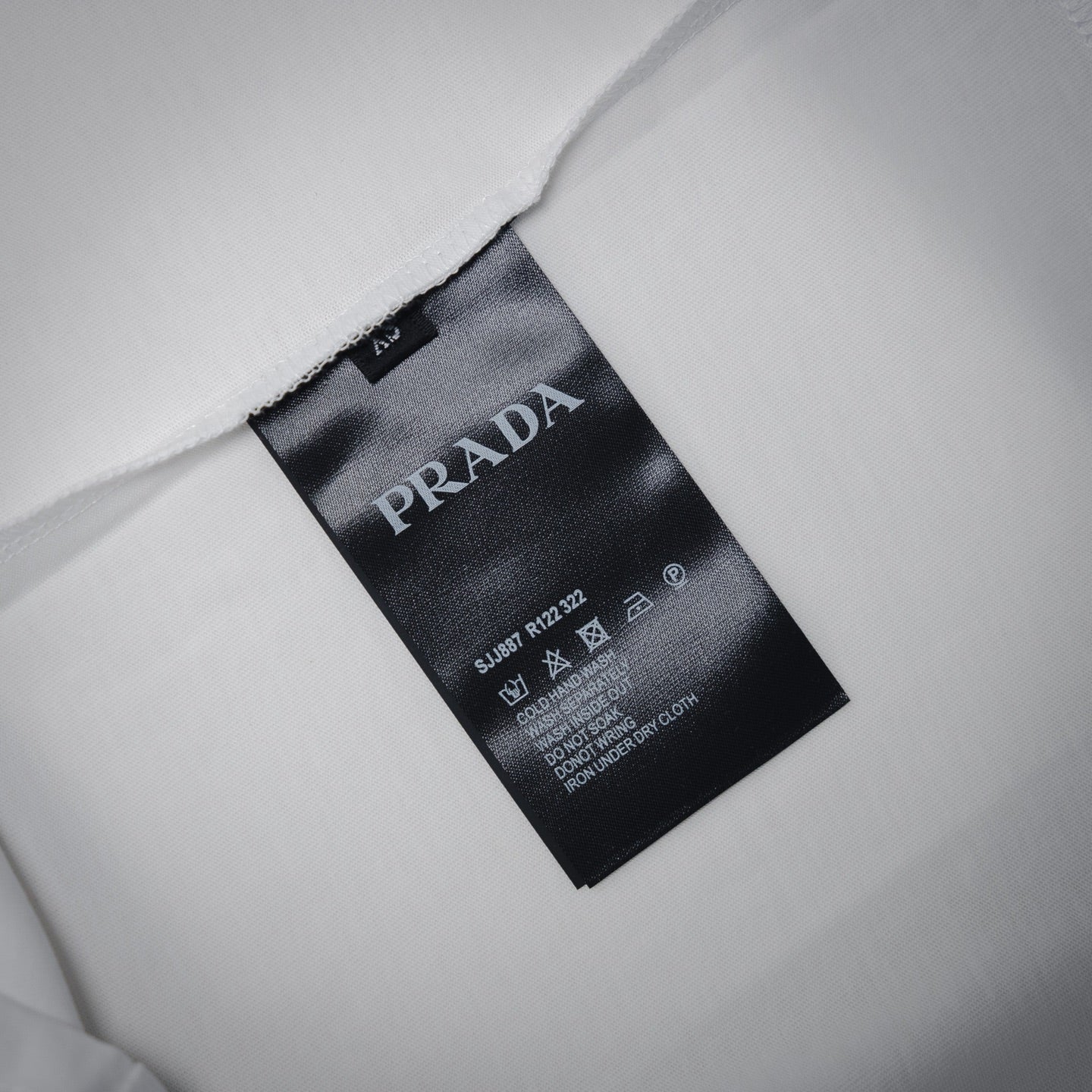 Pra 25ss embroidered t-shirt