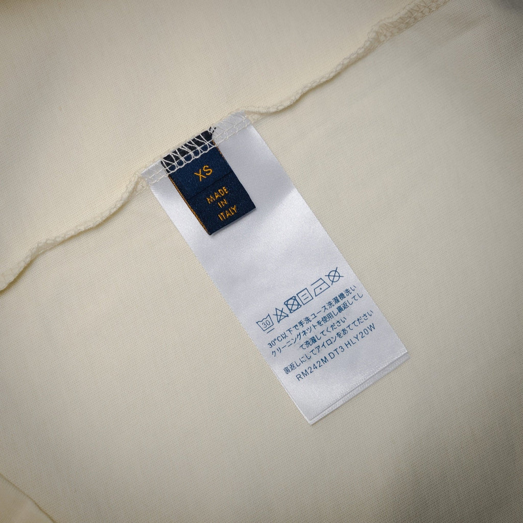 Louis 25ss embroidered t-shirt