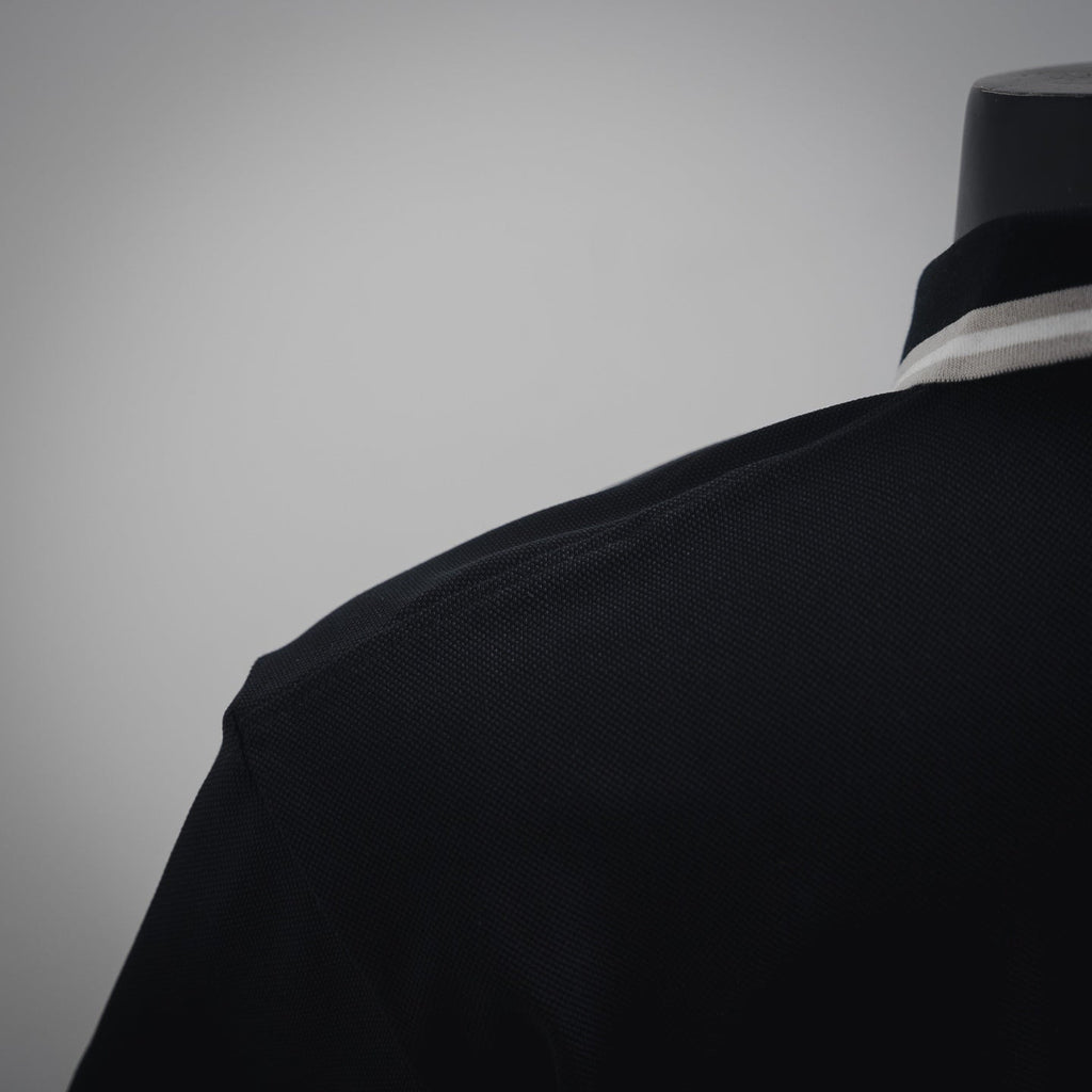 Pra 25ss webbing polo shirt