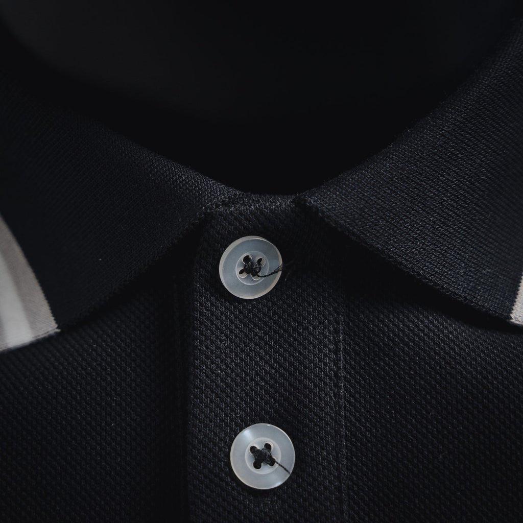 Pra 25ss webbing polo shirt