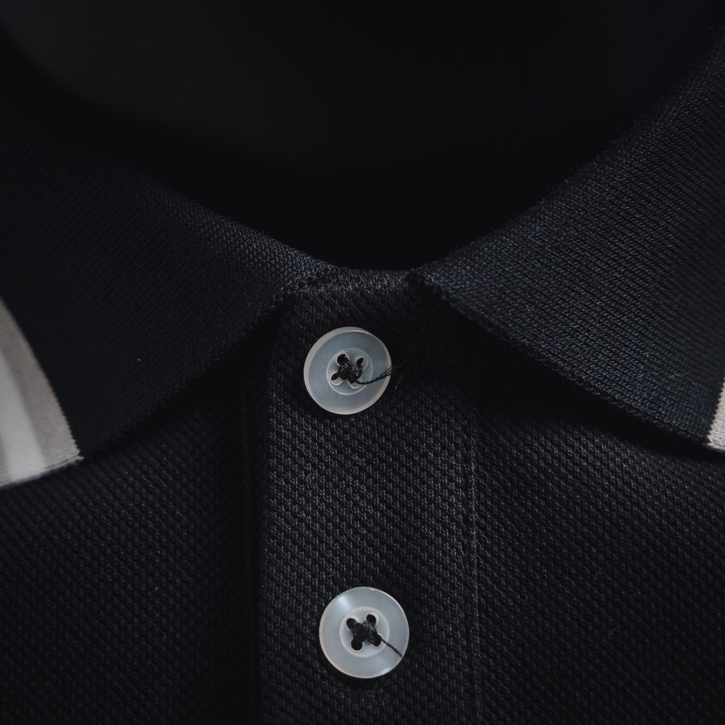 Pra 25ss webbing polo shirt