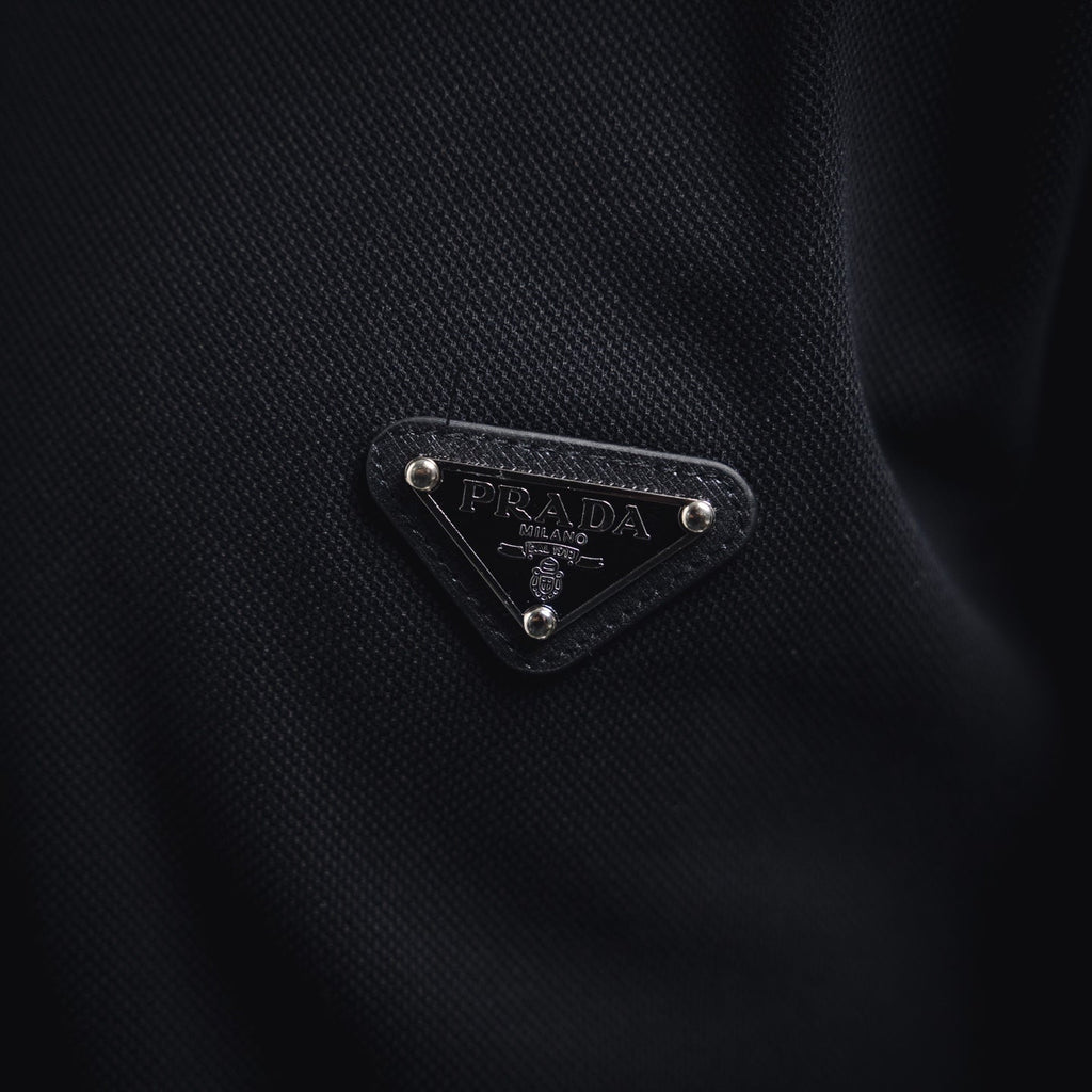 Pra 25ss webbing polo shirt