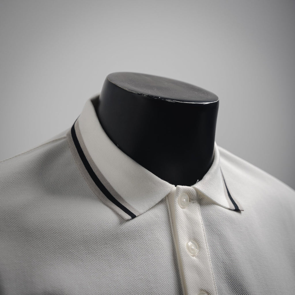 Pra 25ss webbing polo shirt