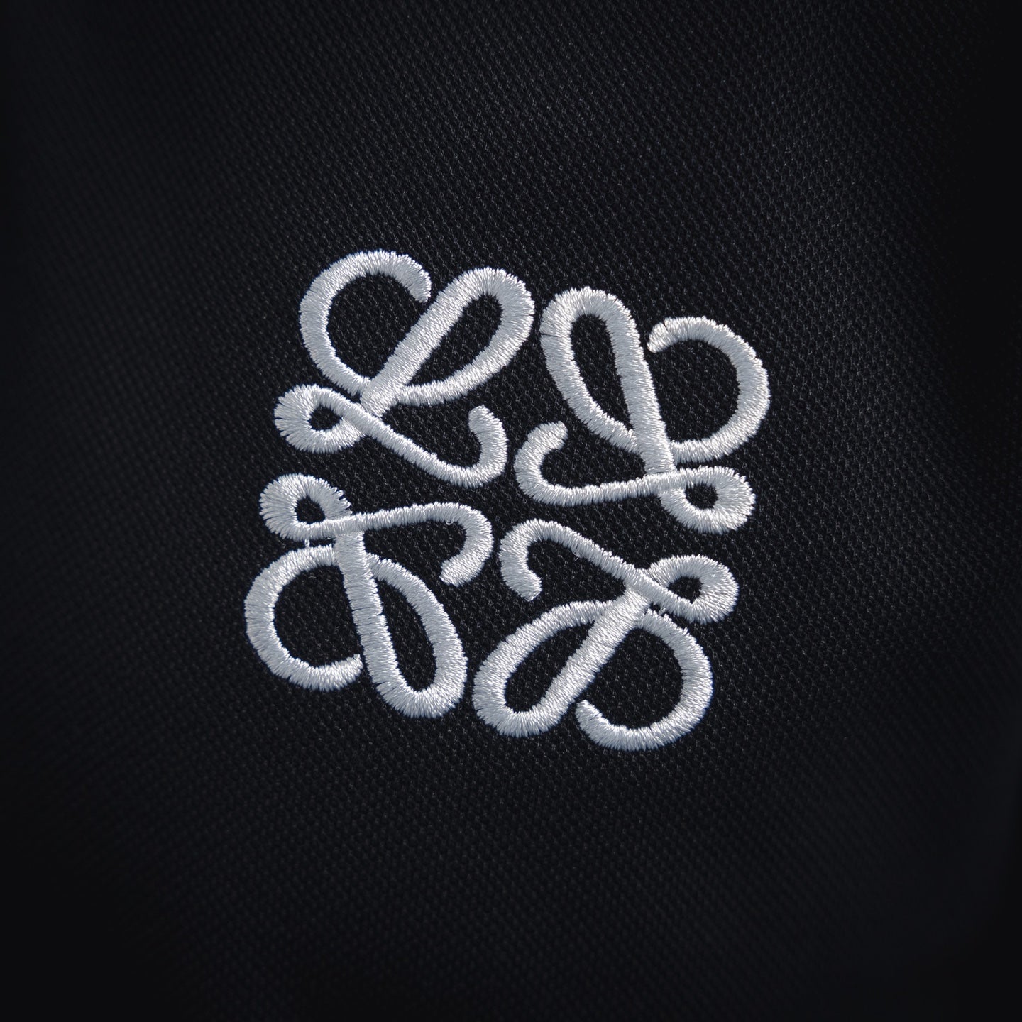 Loew 25ss embroidered polo shirt