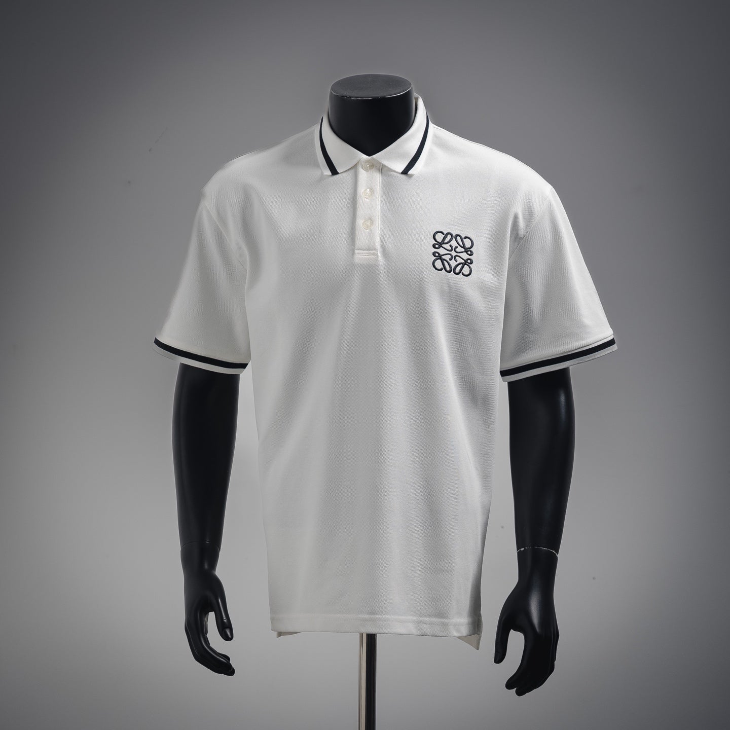 Loew 25ss embroidered polo shirt