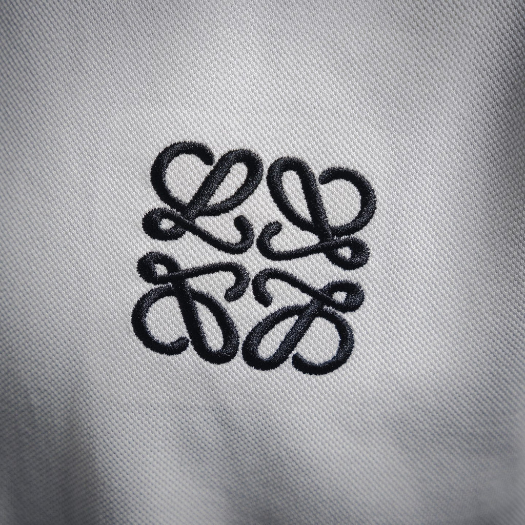 Loew 25ss embroidered polo shirt