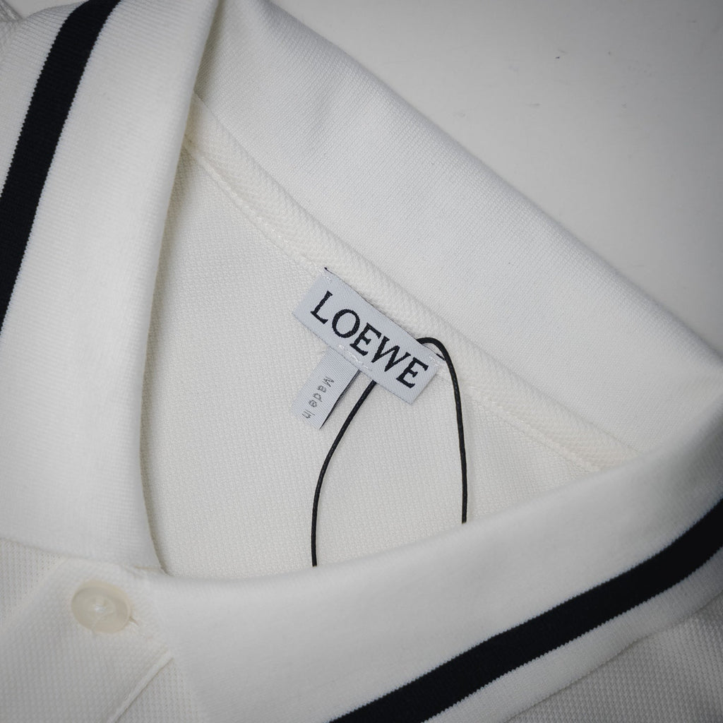Loew 25ss embroidered polo shirt
