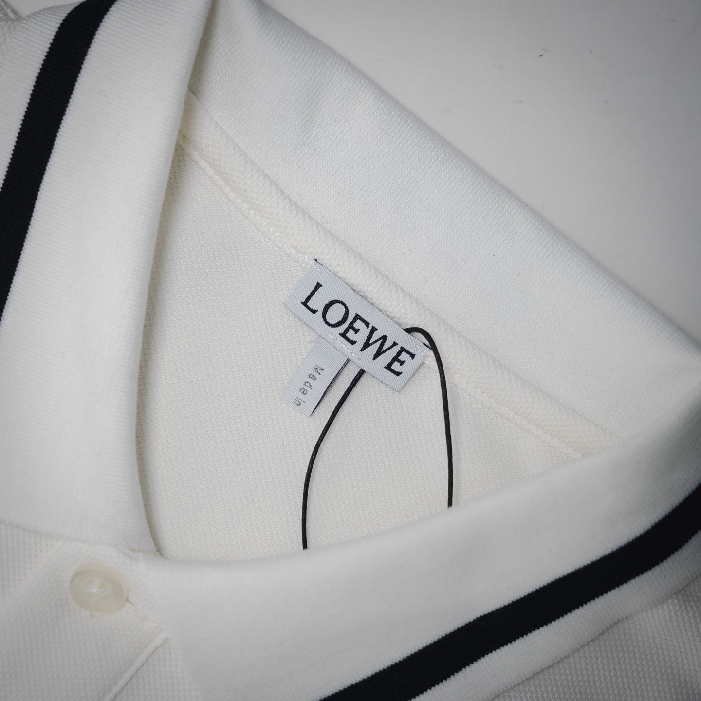 Loew 25ss embroidered polo shirt