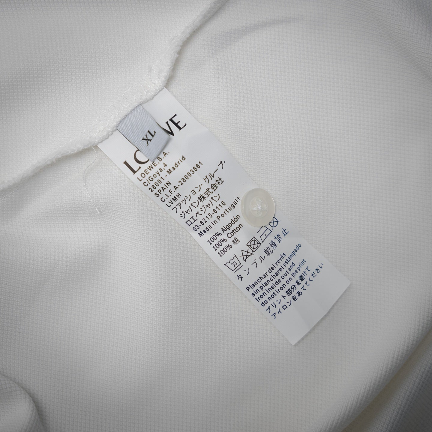 Loew 25ss embroidered polo shirt