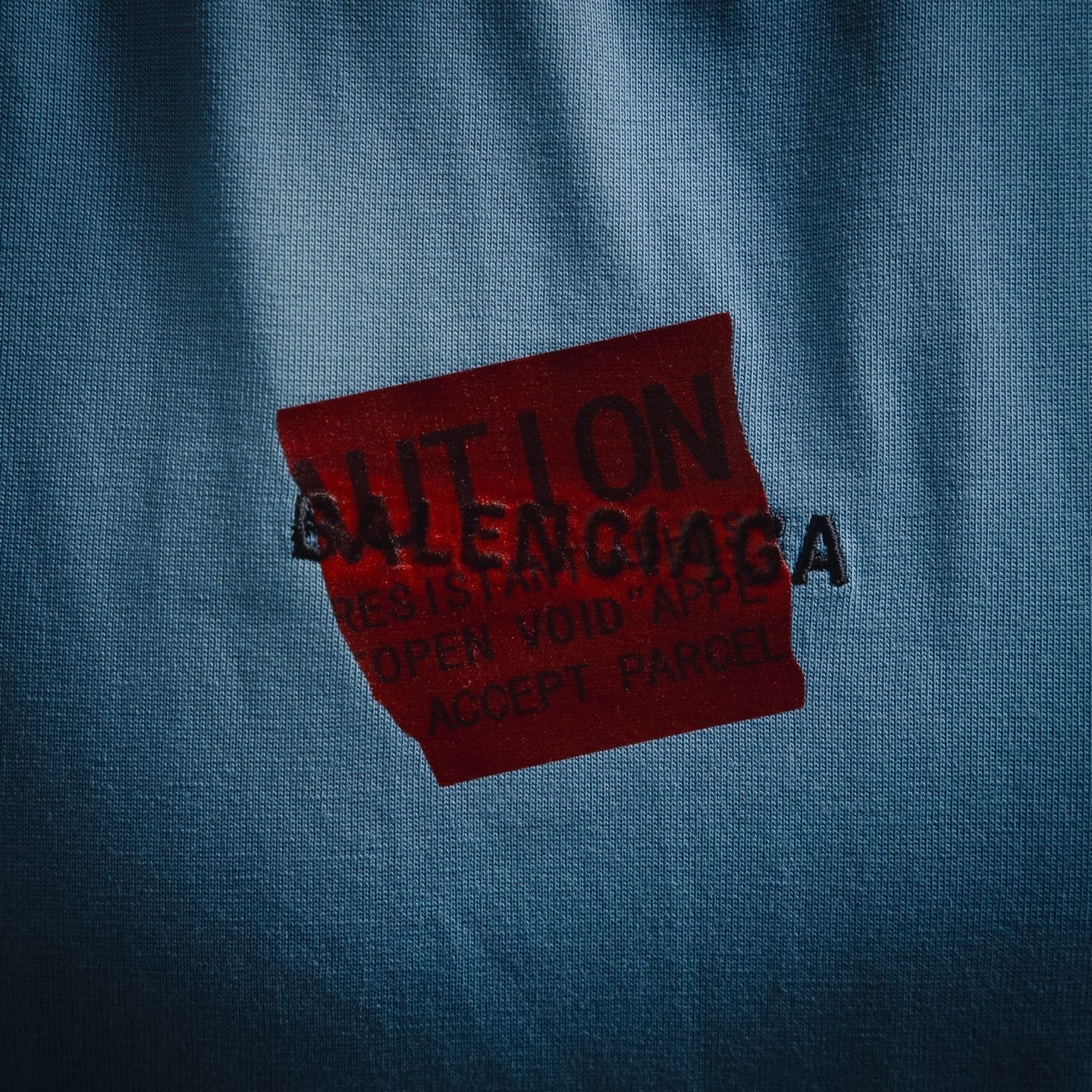 Balen 25ss tape t-shirt