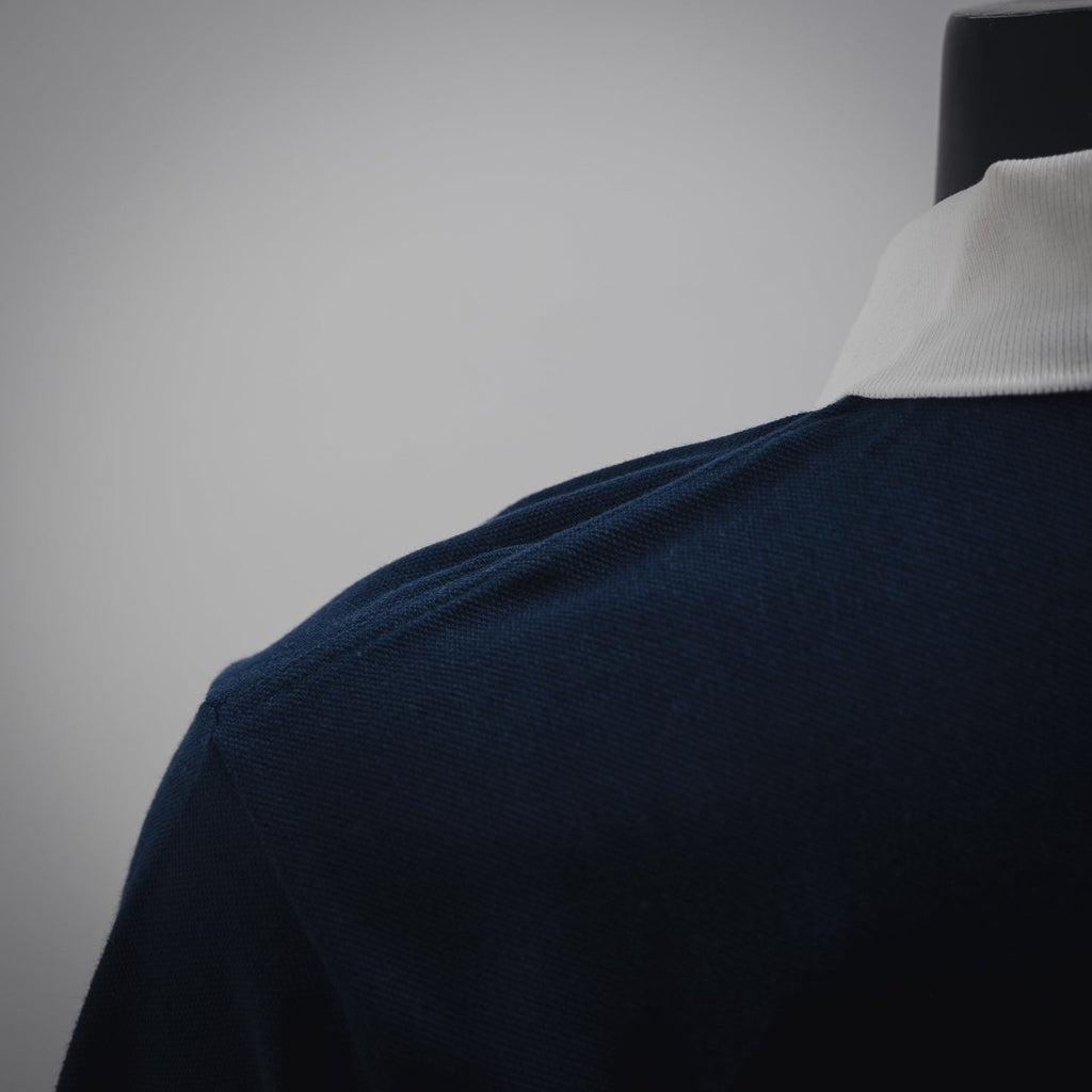 Miu 25ss embroidered polo shirt