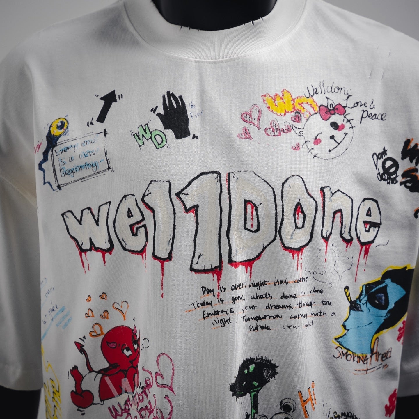 Well d 25ss printed t-shirt