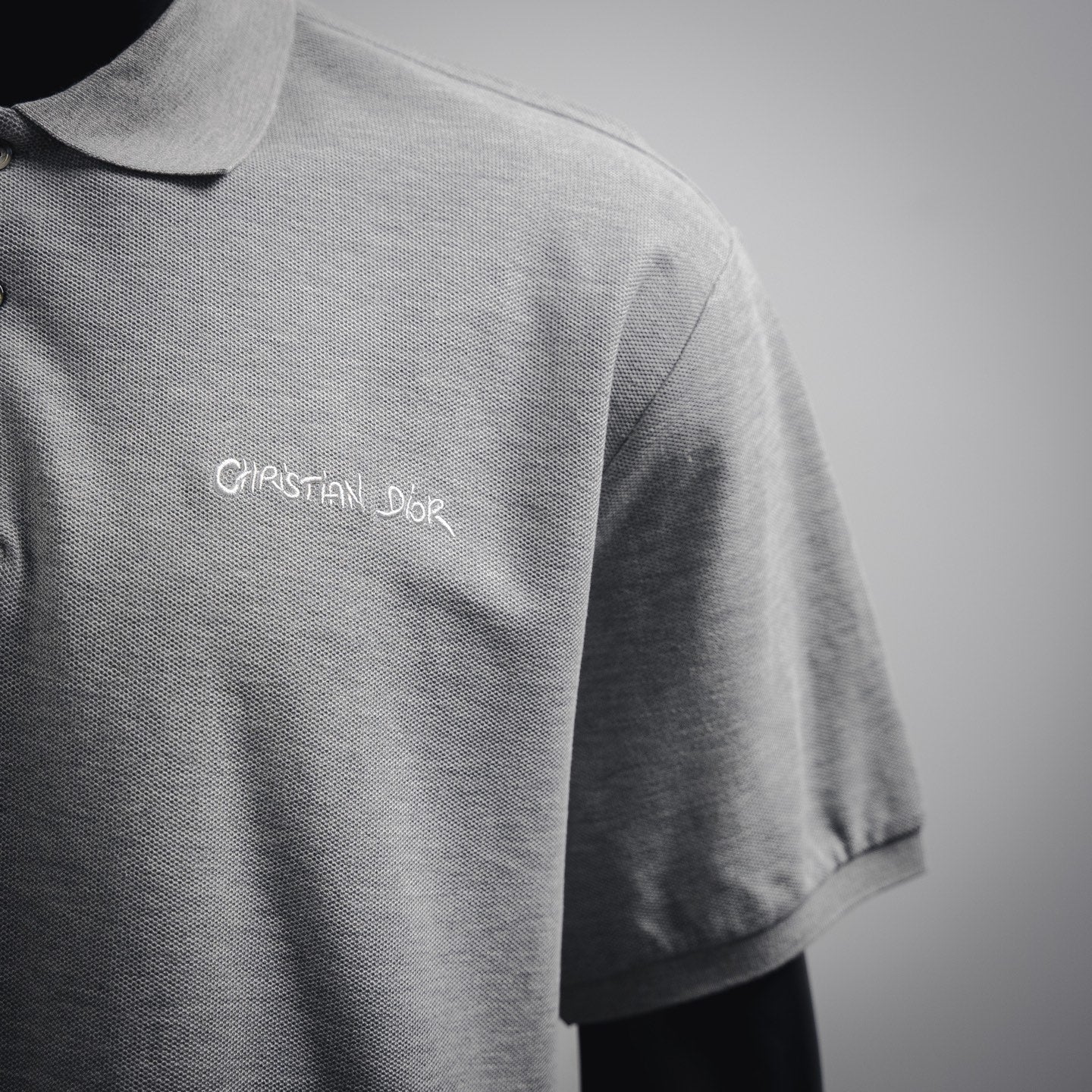 Dio embroidered polo shirt