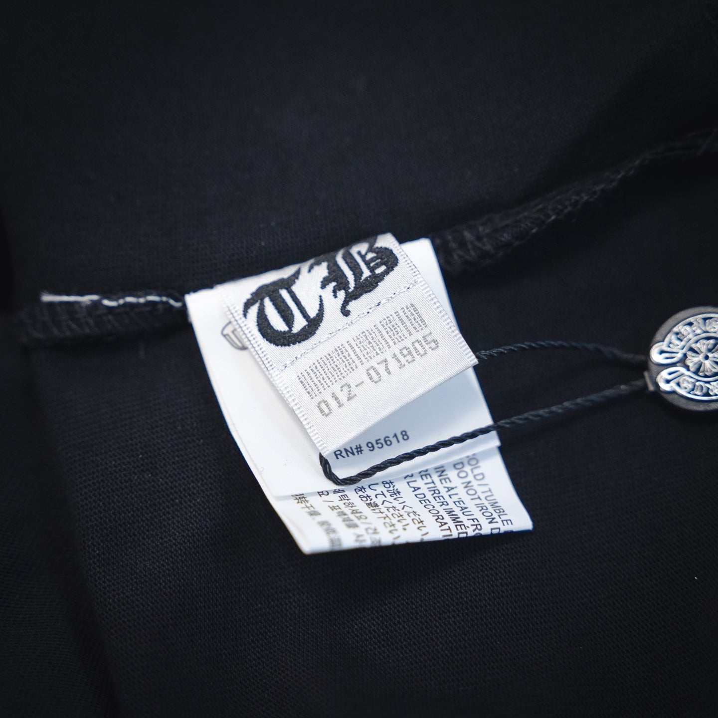 Chrome 25ss rhinestone t-shirt