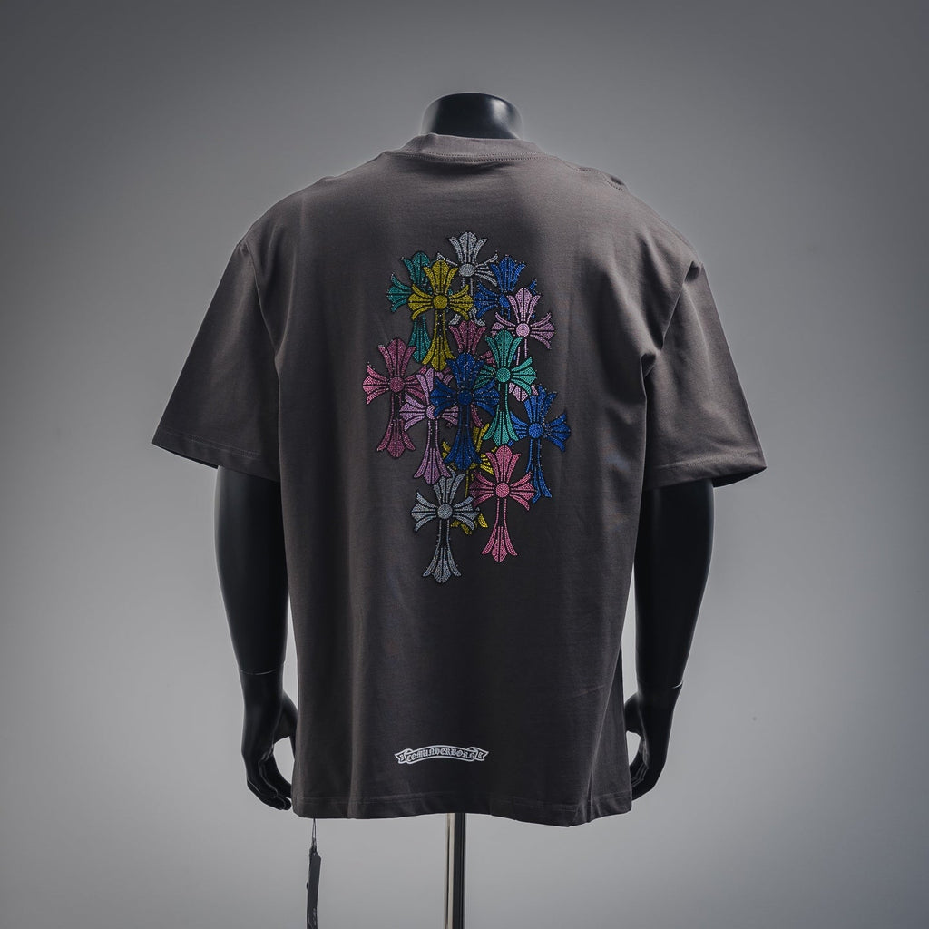 Chrome 25ss rhinestone t-shirt