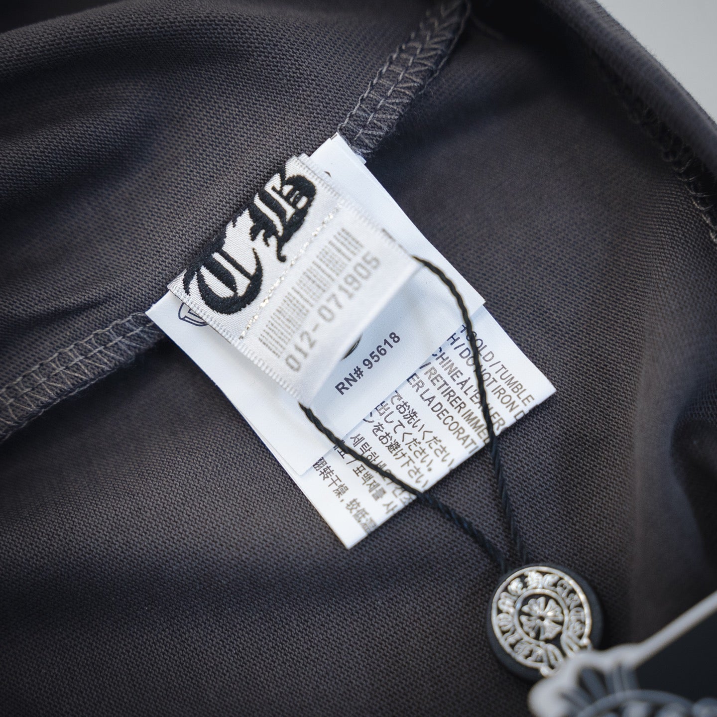 Chrome 25ss rhinestone t-shirt