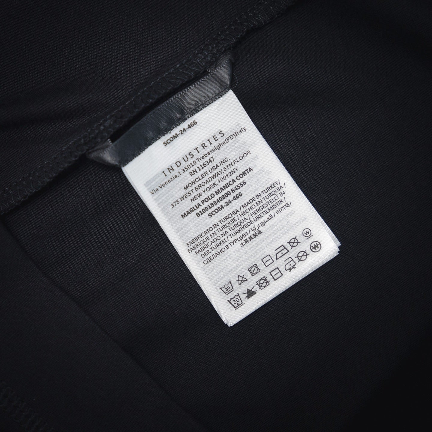 Moncl 25ss printed t-shirt