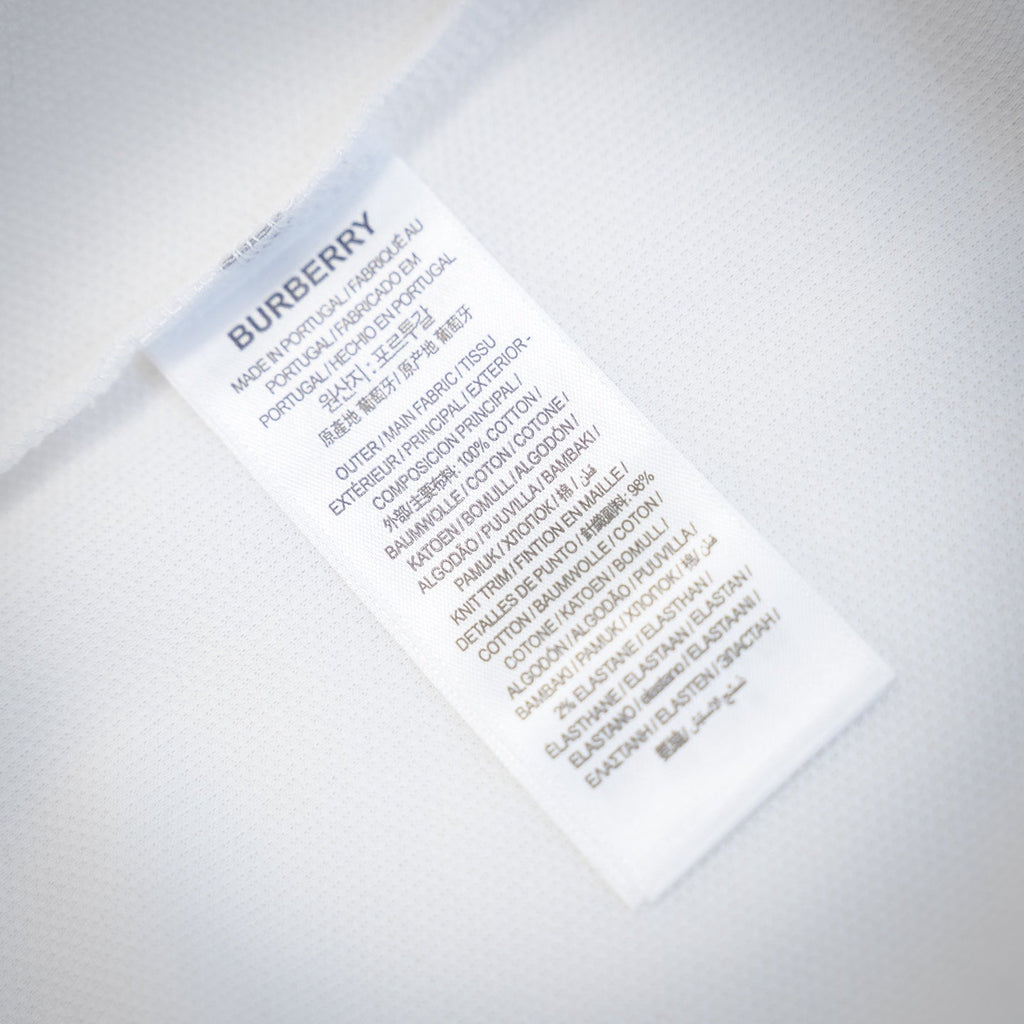 BURBER 25SS embroidered polo