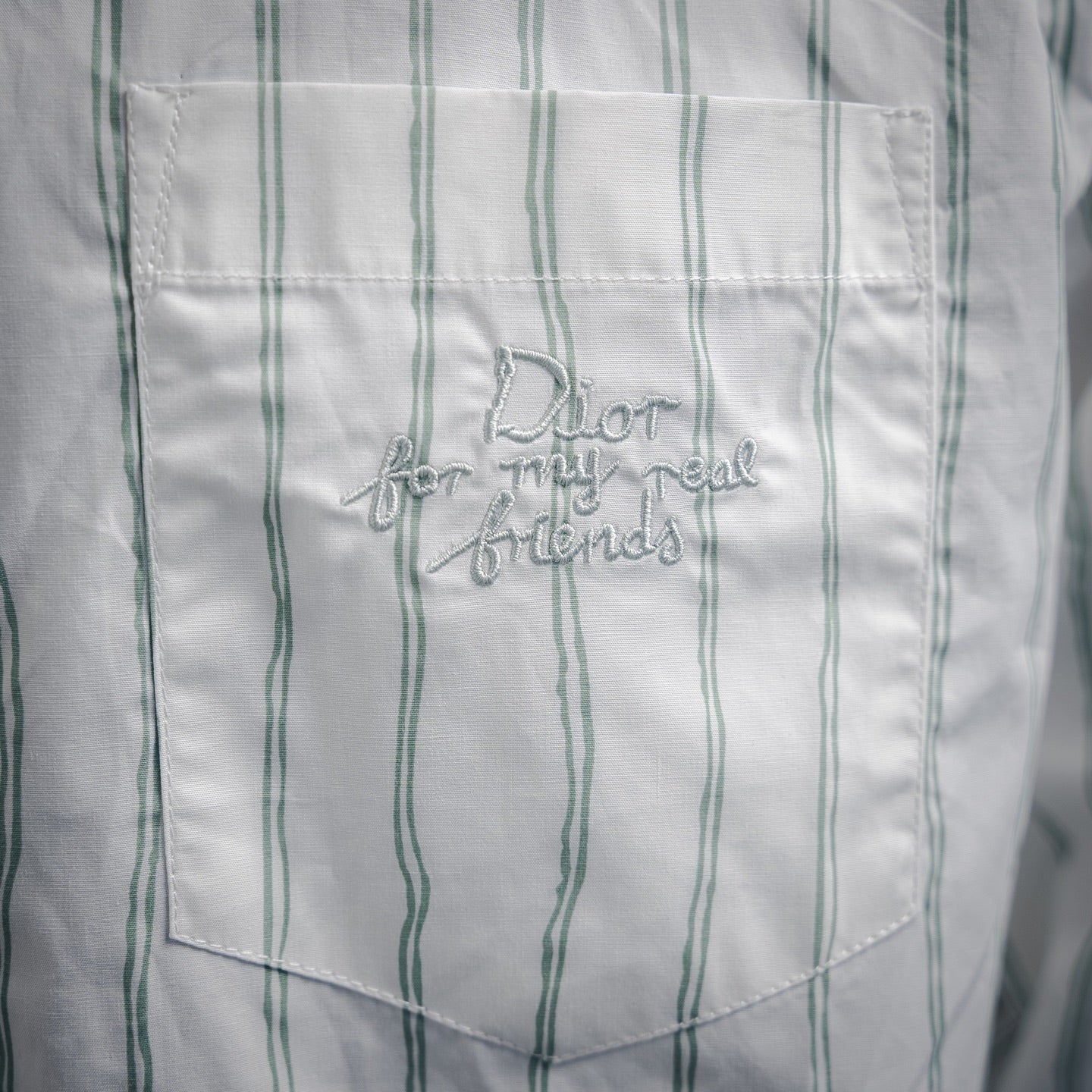 Dio 25ss embroidered shirt
