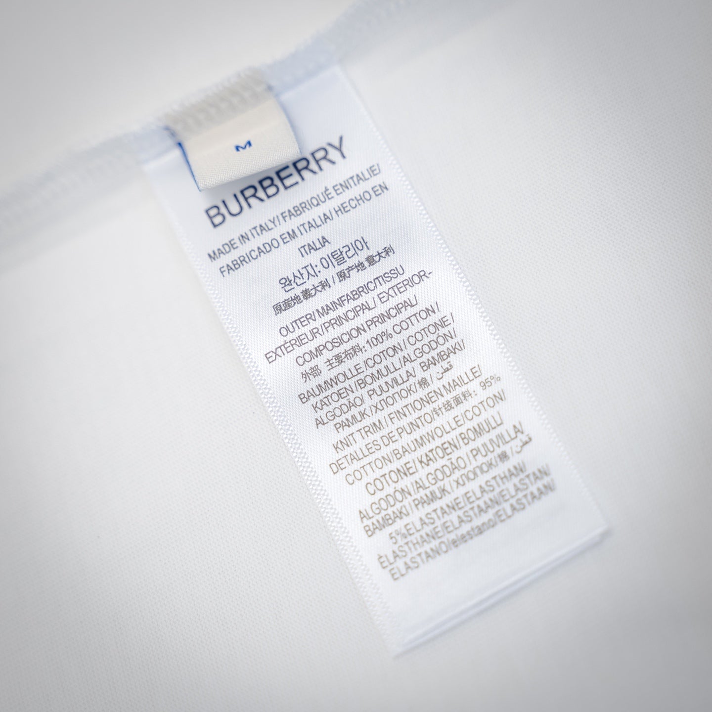 burber 25ss printed t-shirt