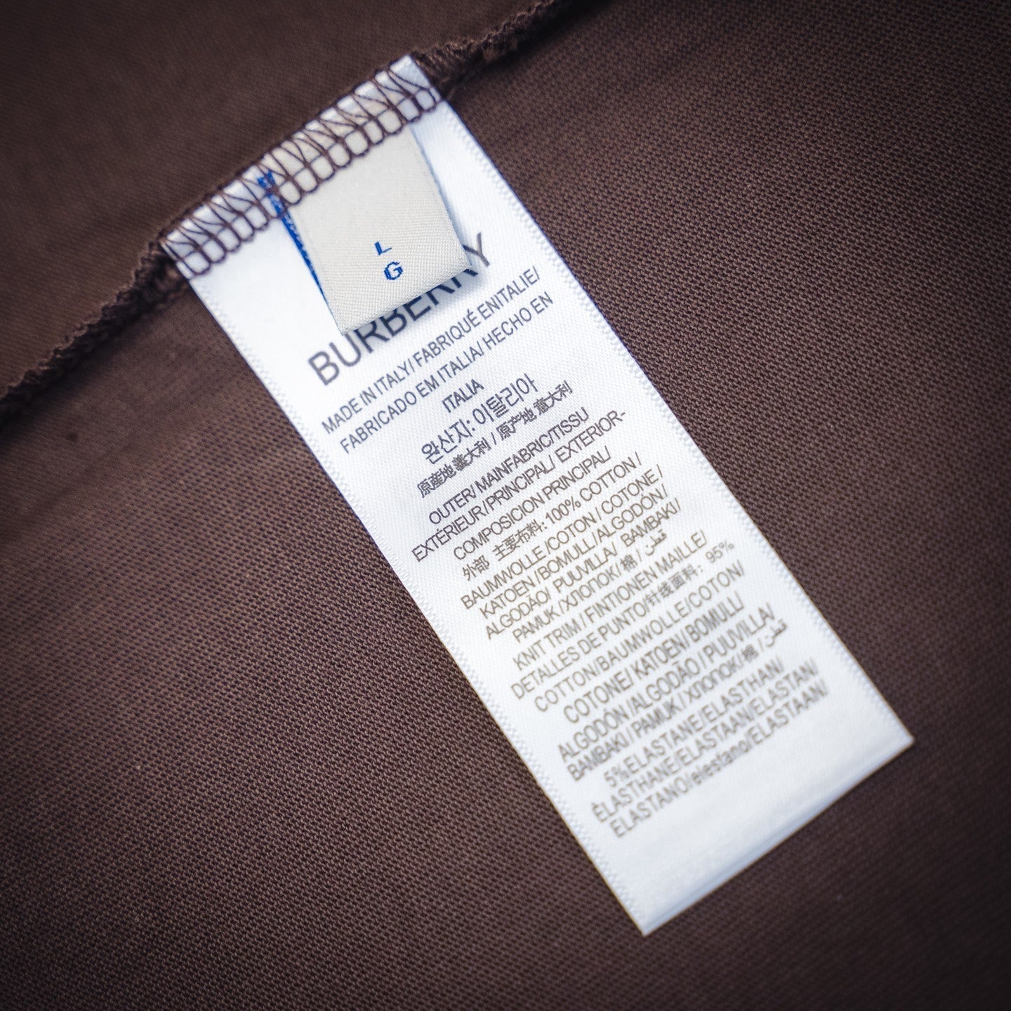 burber 25ss printed t-shirt