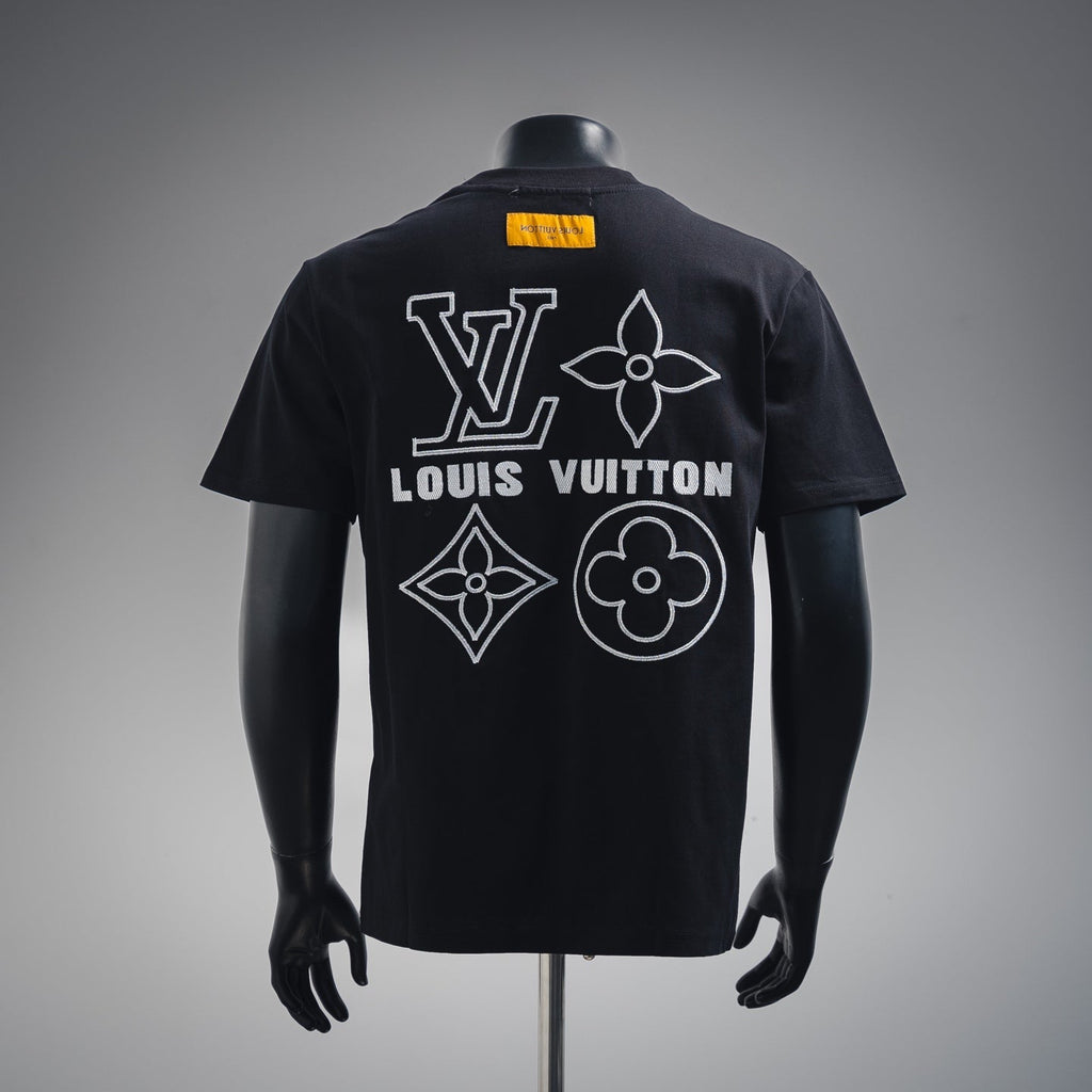 Louis 25ss embroidered t-shirt