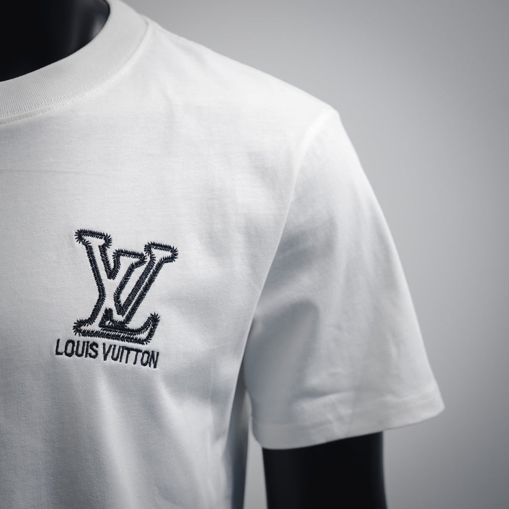 Louis 25ss embroidered t-shirt