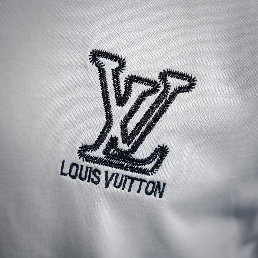Louis 25ss embroidered t-shirt