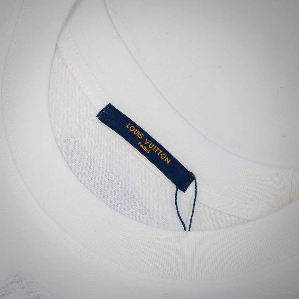 Louis 25ss embroidered t-shirt