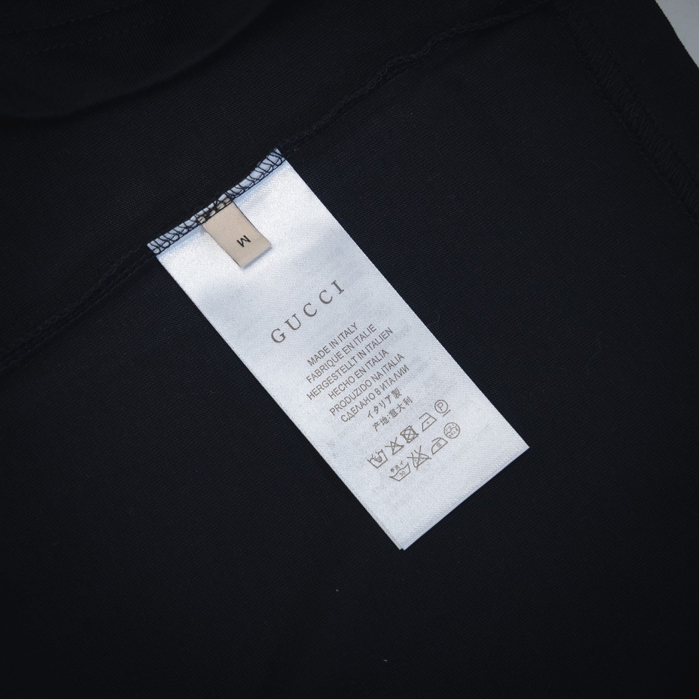 Guc 25ss embroidered t-shirt