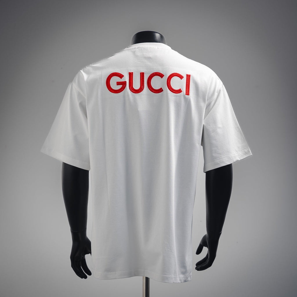 Guc 25ss embroidered t-shirt
