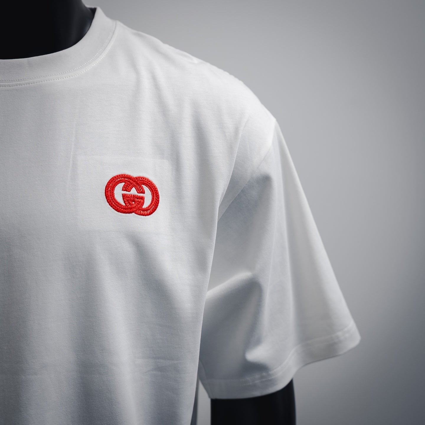 Guc 25ss embroidered t-shirt