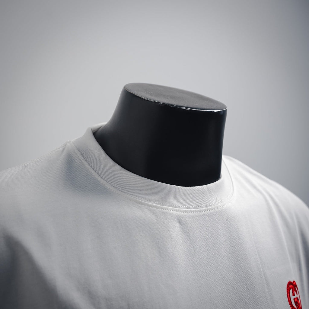 Guc 25ss embroidered t-shirt