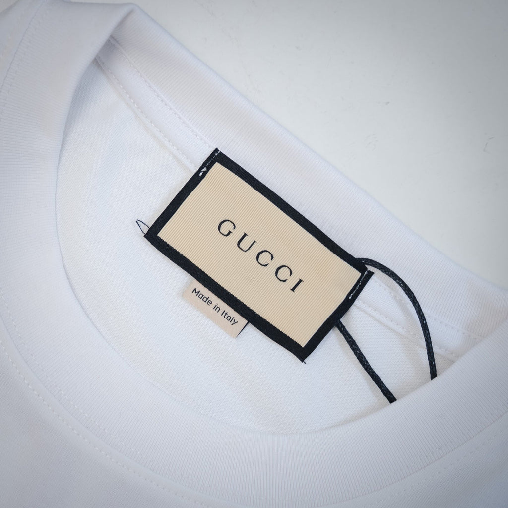 Guc 25ss embroidered t-shirt