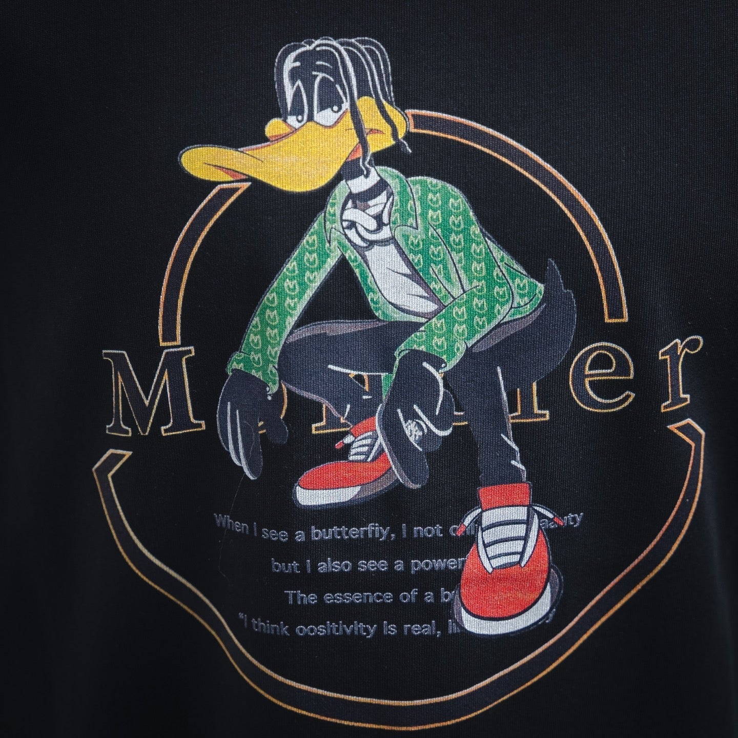 Moncl 25ss printed t-shirt