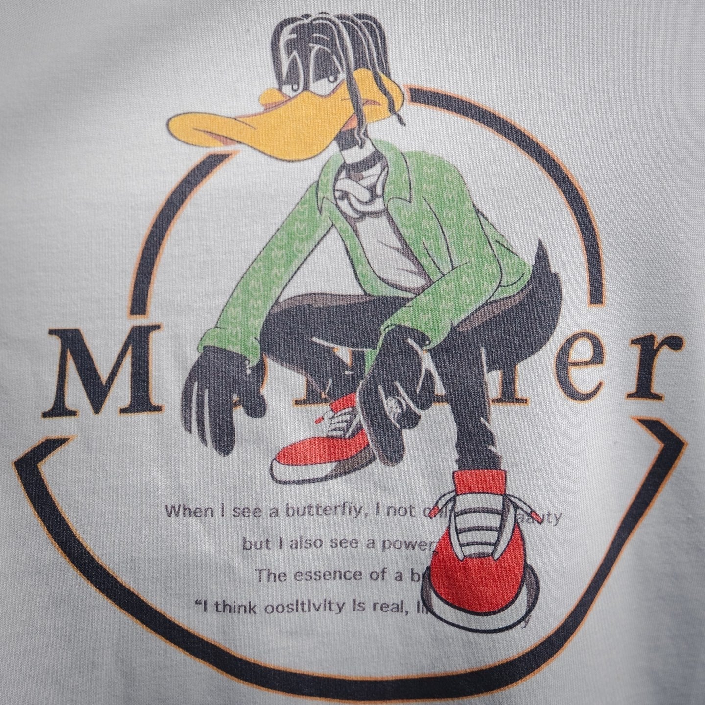 Moncl 25ss printed t-shirt