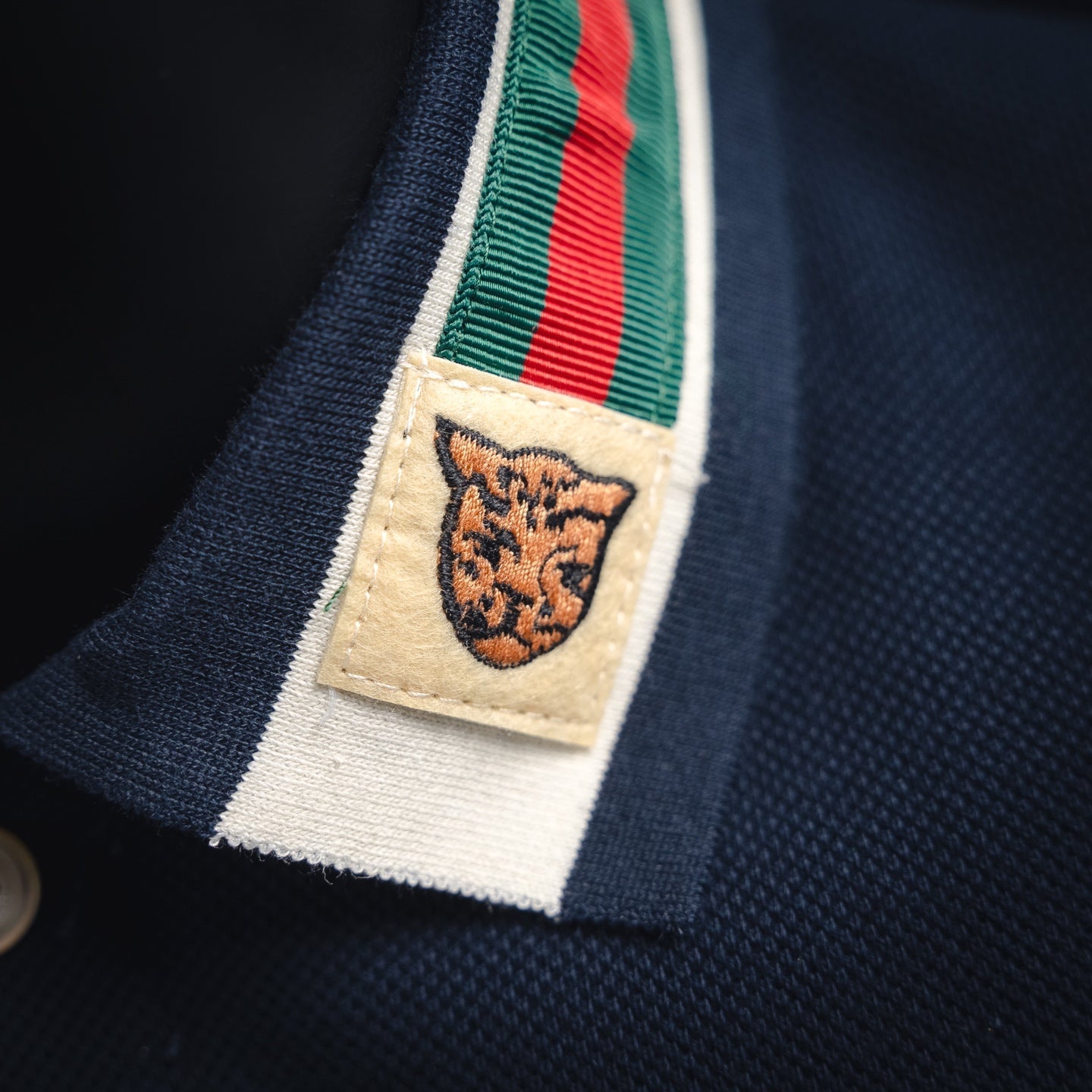 Guc 25ss webbing polo shirt