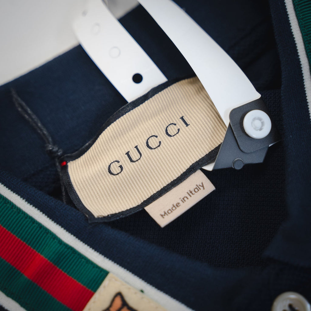 Guc 25ss webbing polo shirt