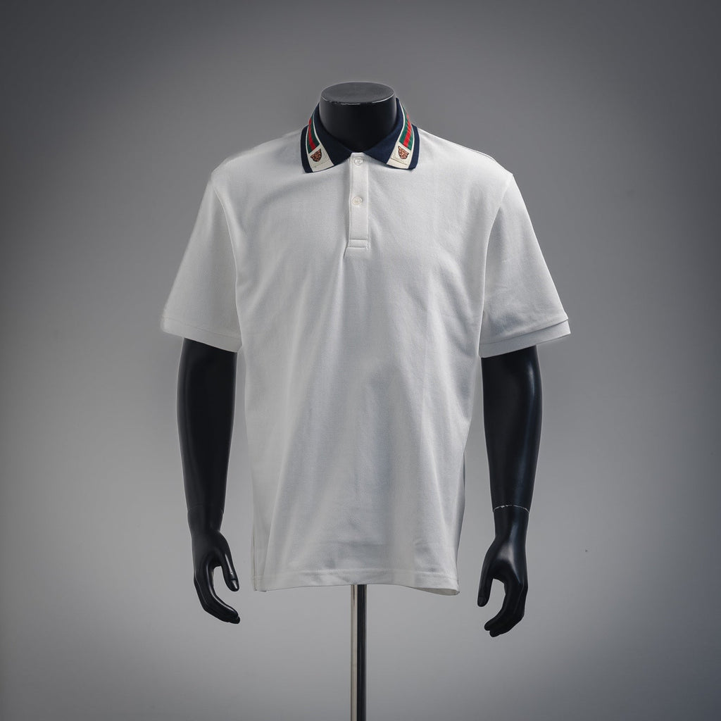 Guc 25ss webbing polo shirt