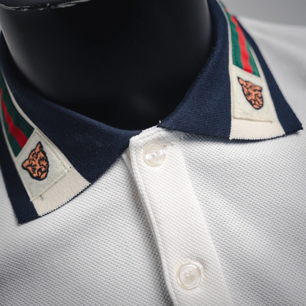 Guc 25ss webbing polo shirt