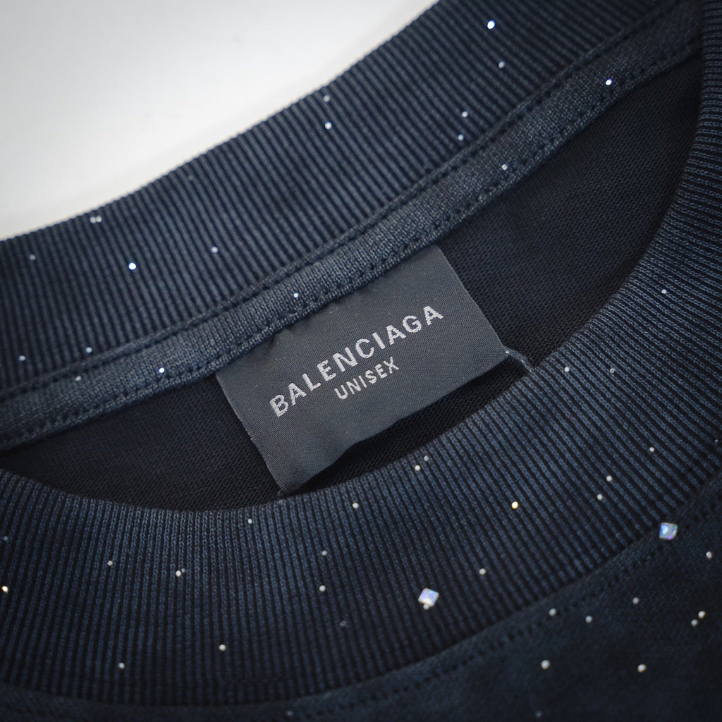 Balen 25ss rhinestone t-shirt