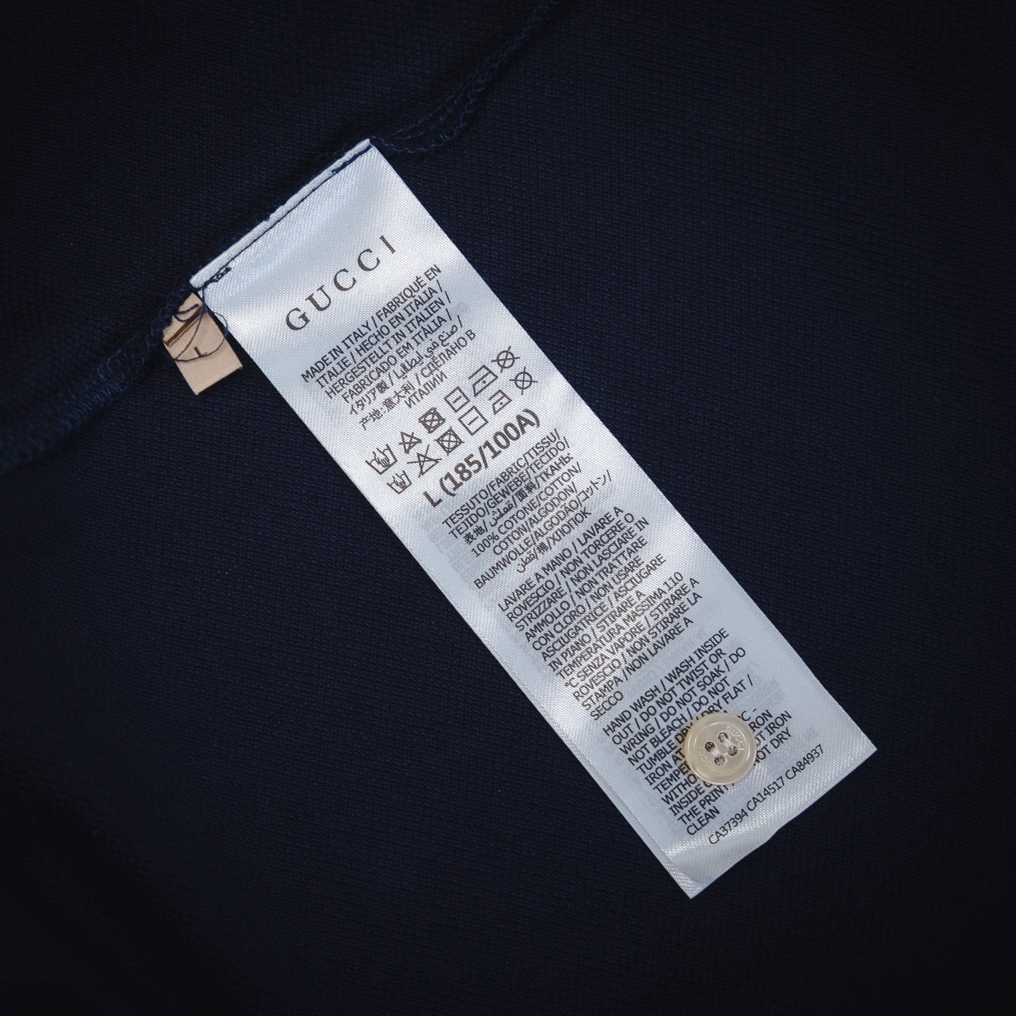 Guc 25ss embroidered polo