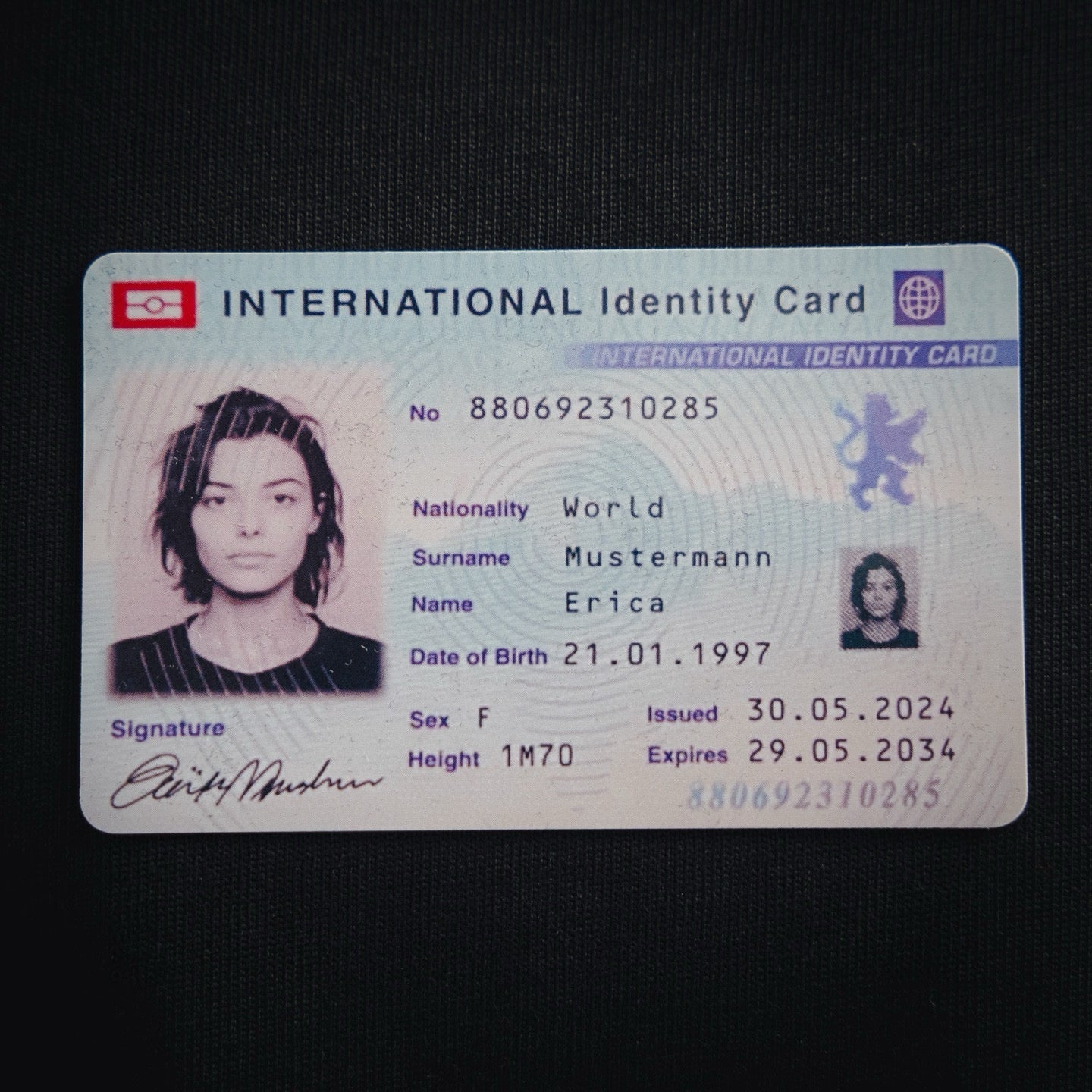 Balen 25ss ID card t-shirt