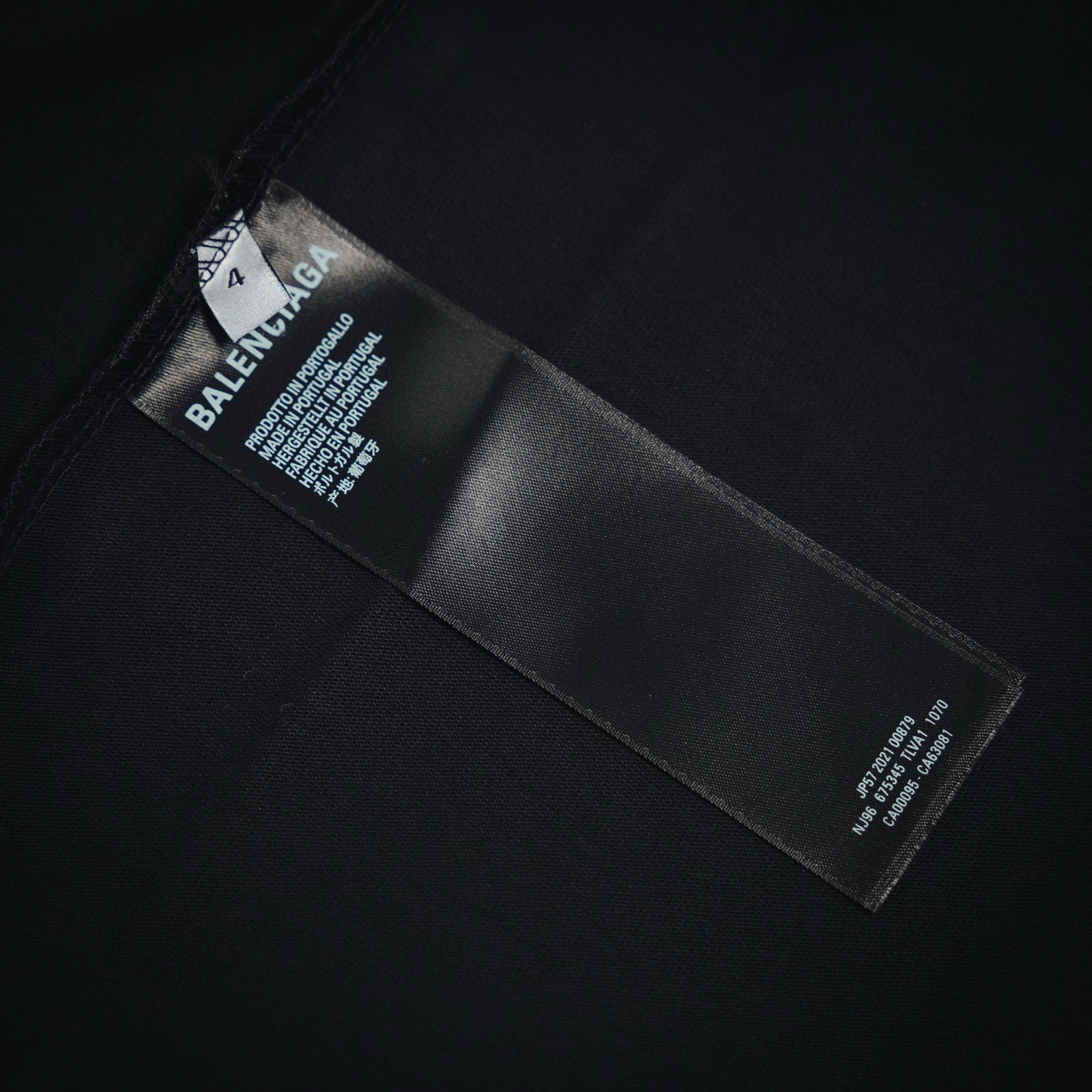 Balen 25ss ID card t-shirt