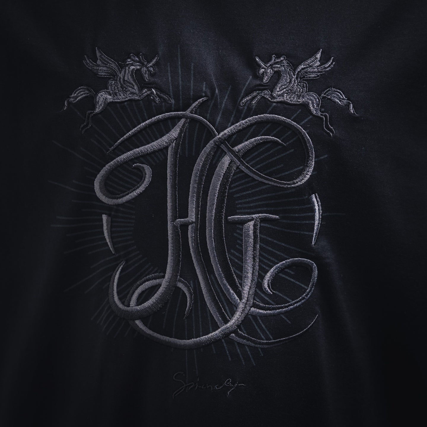 Given 25ss embroidered t-shirt