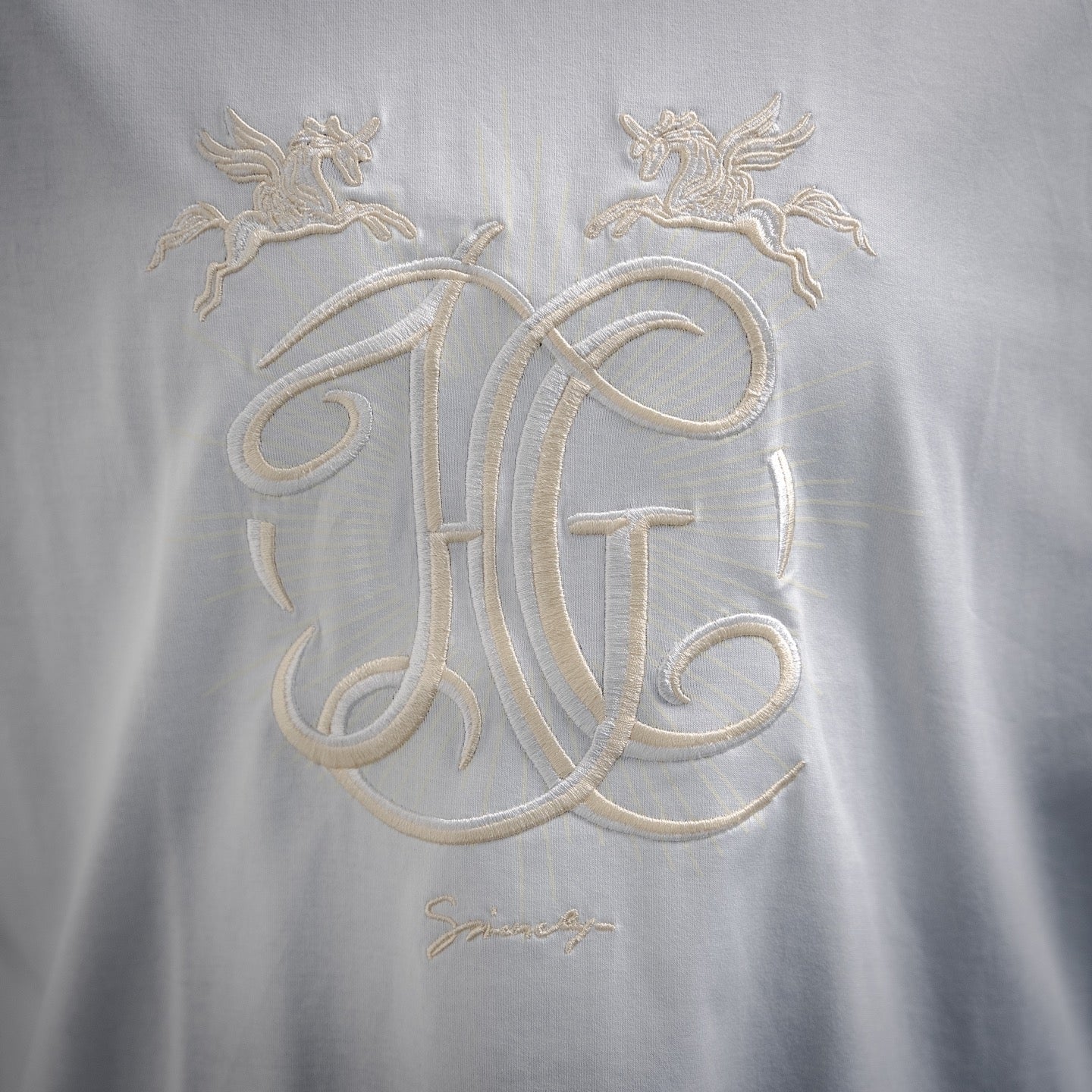 Given 25ss embroidered t-shirt