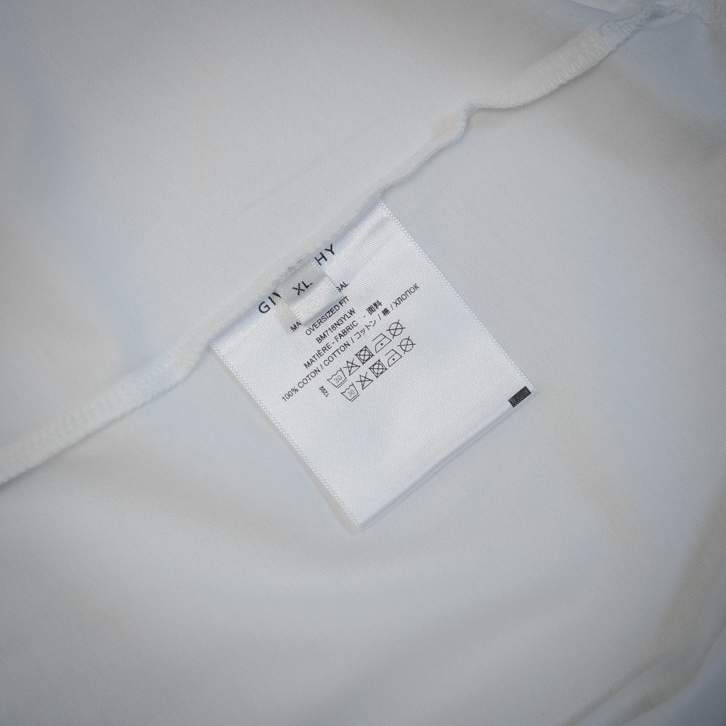 Given 25ss embroidered t-shirt