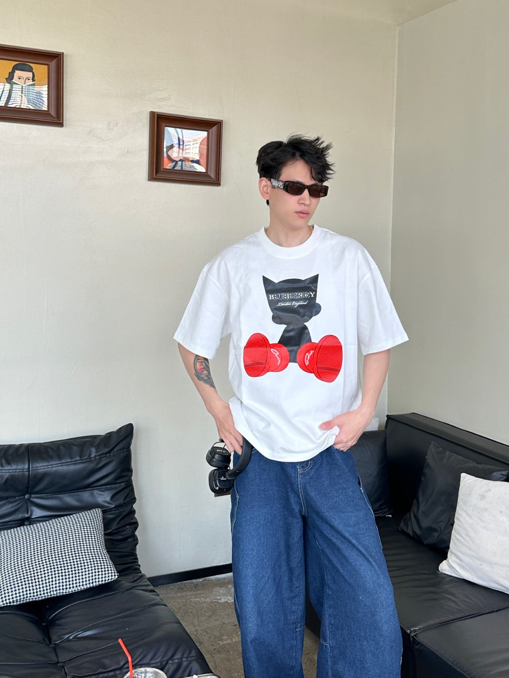 Burber 25ss men womens t-shirt